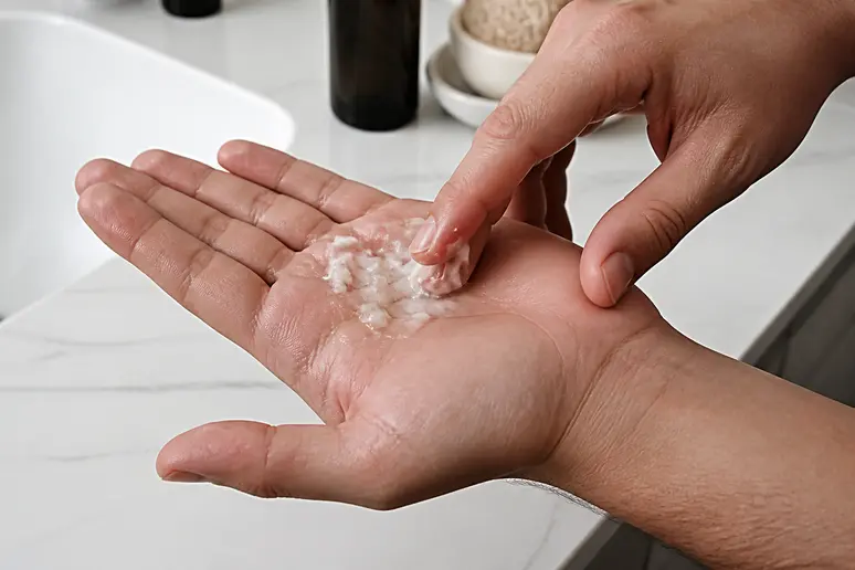 Test de compatibilité de produits capillaires pour boost curl sans résidus