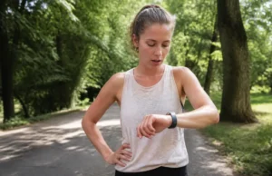 Calculer sa VO2 max : pourquoi la montre fausse le score ? Runner en tenue de sport en extérieur, méthode pour calculer vo2max sans montre connectée