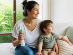 DEET anti-moustique en famille : quel danger avant 2 ans ? Conseils de deet moustique sécurité famille pour protéger les enfants à la maison